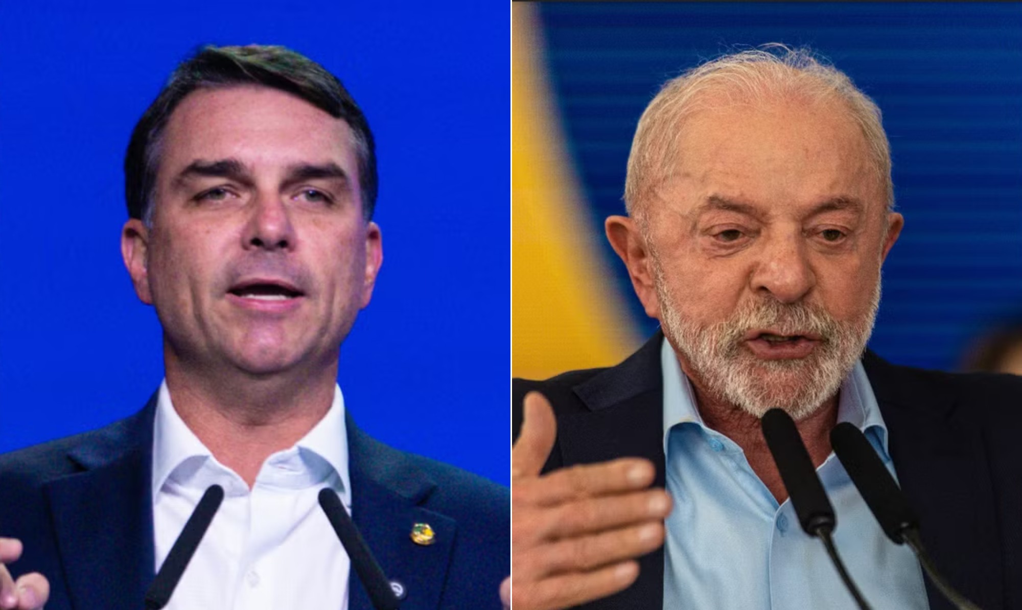 Pesquisa Lula e Flávio Bolsonaro indica empate técnico no segundo turno